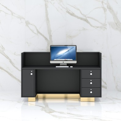 Lada recepcyjna Stone Design Noir Gold Comfort - 180 cm szerokości