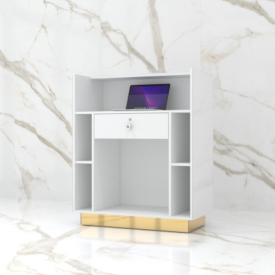 Reception desk SILKY White